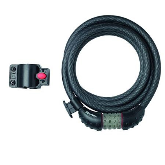 Master Lock Ocelové kombinační lanko na kolo  8190EURDPRO - 1,8m