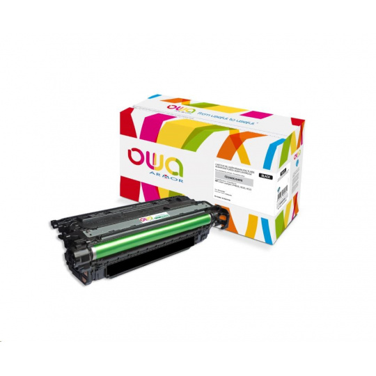 OWA Armor toner pre HP Color Laserjet CP4520/4525, 17000 strán, CE260X, čierna/čierna