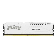 KINGSTON DIMM DDR5 64GB (Kit of 4) 5200MT/s CL40 FURY Beast White XMP