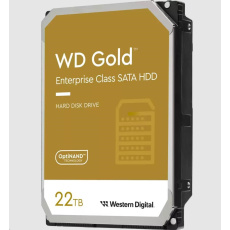 WD GOLD WD221KRYZ 22TB SATA/ 6Gb/s 512MB cache 7200 otáčok za minútu, CMR, Enterprise