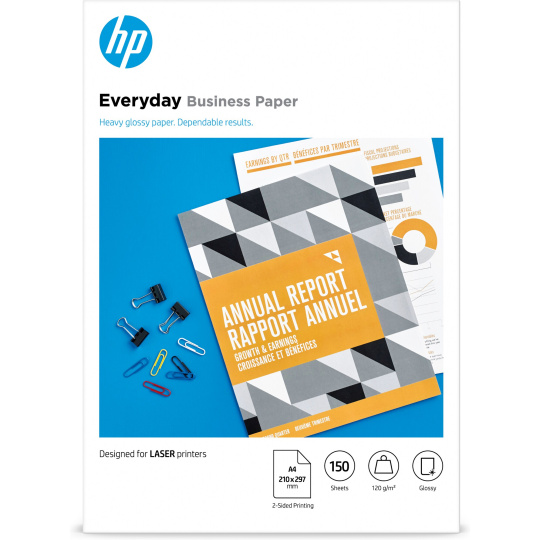 HP e-day Gls LJ A4 120g 150sh FSC Paper