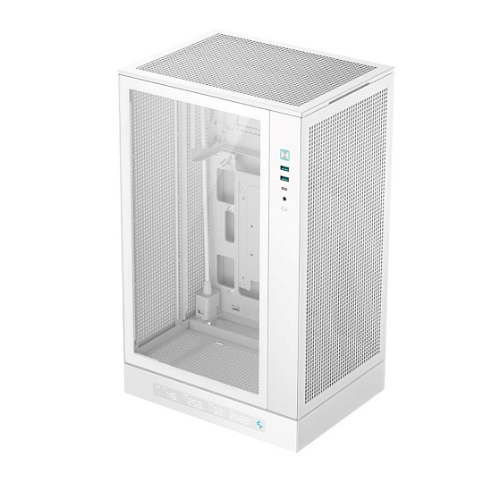 DEEPCOOL Case CH270 PLUS, mATX, Průhledná bočnice, bílá DEEPCOOL Case CH270 PLUS, mATX, Průhledná bočnice, bílá