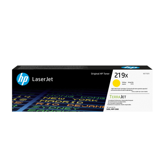 HP 219X High Yield Yellow Original LaserJet Toner Cartridge (2,500 pages) HP 219X High Yield Yellow Original LaserJet Toner Cartridge (2,500 pages)