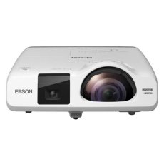 EPSON projektor EB-536Wi, 1280x800, 3400ANSI, HDMI, VGA, LAN, SHORT,10.000h ECO živ. lampy, REPRO 16W, 5 LET ZÁRUKA