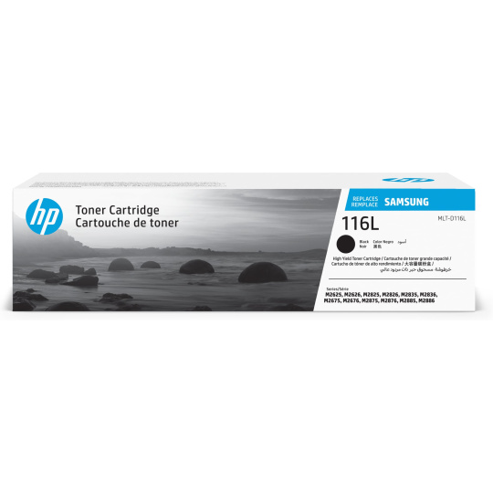 HP - Samsung MLT-D116L High Yield Black Toner Cartridge (3,000 pages) HP - Samsung MLT-D116L High Yield Black Toner Cartridge (3,000 pages)