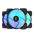 FRACTAL DESIGN ventilátor Aspect 12 RGB PWM Black Frame 3-pack, 120mm