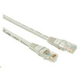 Solarix Patch kábel CAT6 UTP PVC 10 m sivý, odolný voči nárazom C6-155GY-10MB