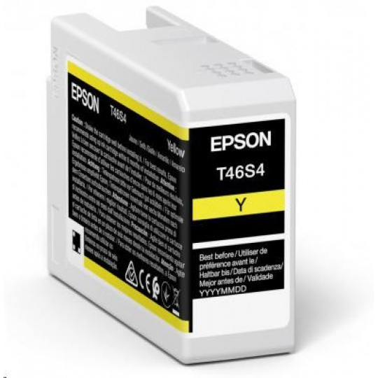Atrament EPSON Singlepack Yellow T46S4 UltraChrome Pro 10 25 ml
