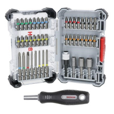 Bosch sada šroubovacích bitů Extra Hard, 44 + 1 ks Bosch sada šroubovacích bitů Extra Hard, 44 + 1 ks