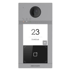 Hikvision DS-KV8113-WME1(C), IP dveřní interkom 1-tlač., čtečka karet, 2MPx kamera, WiFi