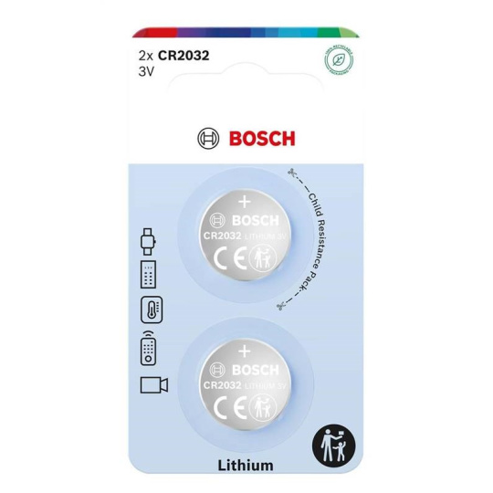 Bosch CR2032B2/00 Lithium (Blistr 1 ks)