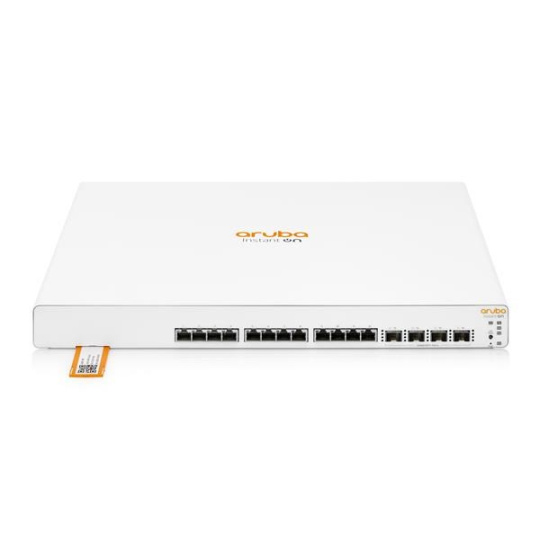 HPE Networking Instant On Switch 8p Gigabit CL4 4p SR2.5G CL6 PoE 2p 10GBT 2p SFP+ 480W 1960