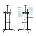 Tv stojan s policemi Fiber Mounts Lutar-2