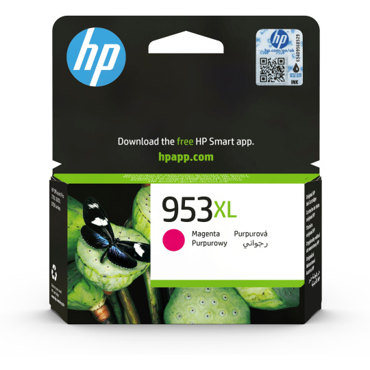 HP 953XL High Yield Magenta Original Ink Cartridge (1,600 pages) HP 953XL High Yield Magenta Original Ink Cartridge (1,600 pages)