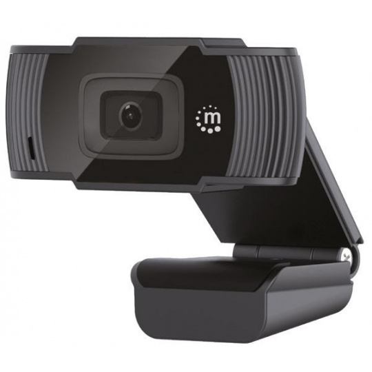 MANHATTAN Webová kamera 1080p, 2 mpx, konektor USB-A
