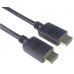 PremiumCord HDMI 2.0 Vysokorýchlostný + ethernetový kábel, pozlátené konektory, 0,5 m