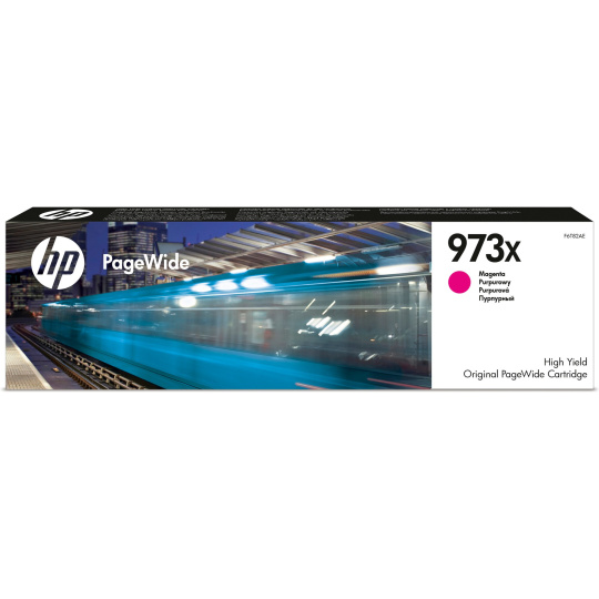 HP 973X High Yield Magenta Original PageWide Cartridge (7,000 pages) HP 973X High Yield Magenta Original PageWide Cartridge (7,000 pages)