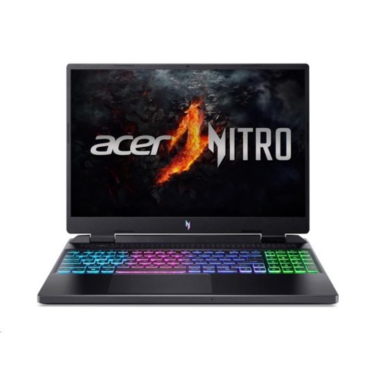 ACER NTB Nitro 16 (AN16-42-R9D6),R7-8845HS,16"WQXGA,32GB,1TB SSD,RTX 4070,W11H,Black