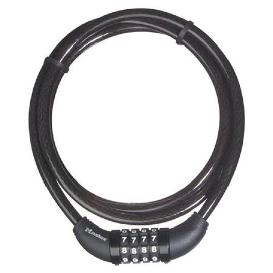 Master Lock Ocelové lanko s integrovaným zámkem 8119EURD Master Lock Ocelové lanko s integrovaným zámkem 8119EURD