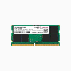 SODIMM DDR5 16GB 4800MHz TRANSCEND JM 1Rx8 2Gx8 CL40 1.1V