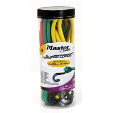 Master Lock Upínací gumy s háčky  (6 ks / balení)