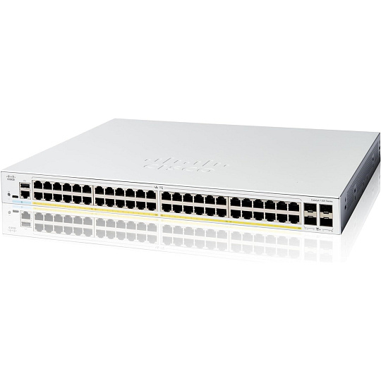 BAZAR - Cisco Catalyst switch C1300-48FP-4G (48xGbE,4xSFP,48xPoE+,740W) - Poškozený obal, rozbaleno BAZAR - Cisco Catalyst switch C1300-48FP-4G (48xGbE,4xSFP,48xPoE+,740W) - Poškozený obal, rozbaleno