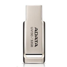 ADATA Flash Disk 32GB UV130, USB 2.0 Dash Drive, Champagne Gold, kovový ADATA Flash Disk 32GB UV130, USB 2.0 Dash Drive, Champagne Gold, kovový