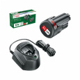 BOSCH startovací sada 12 V, kompatibilní se všemi 12V akumulátory Home & Garden