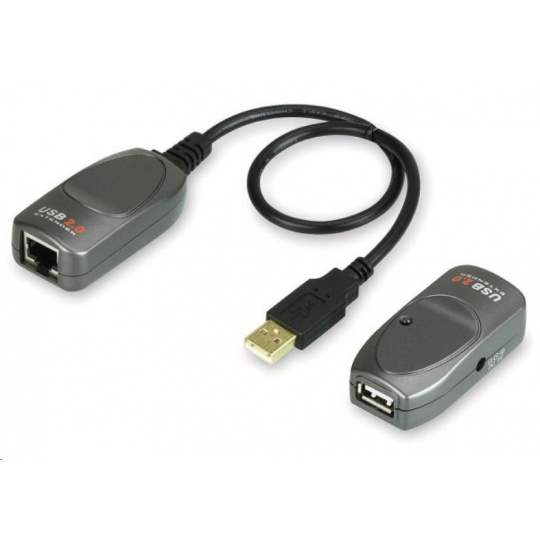 ATEN USB 2.0 extender cez Cat5/Cat5e/Cat6 do 60 m