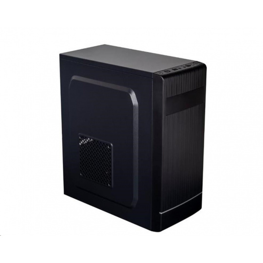 EUROCASE case ML X301 black, micro tower, 2x USB 2.0, žiadny zdroj